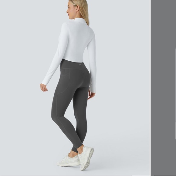 Lululemon Gray High-Waisted Leggings - Picture 7 of 7